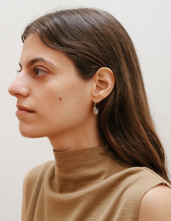 Erin Considine Smilla Earrings - Brass Erin Considine Smilla Earrings - Brass