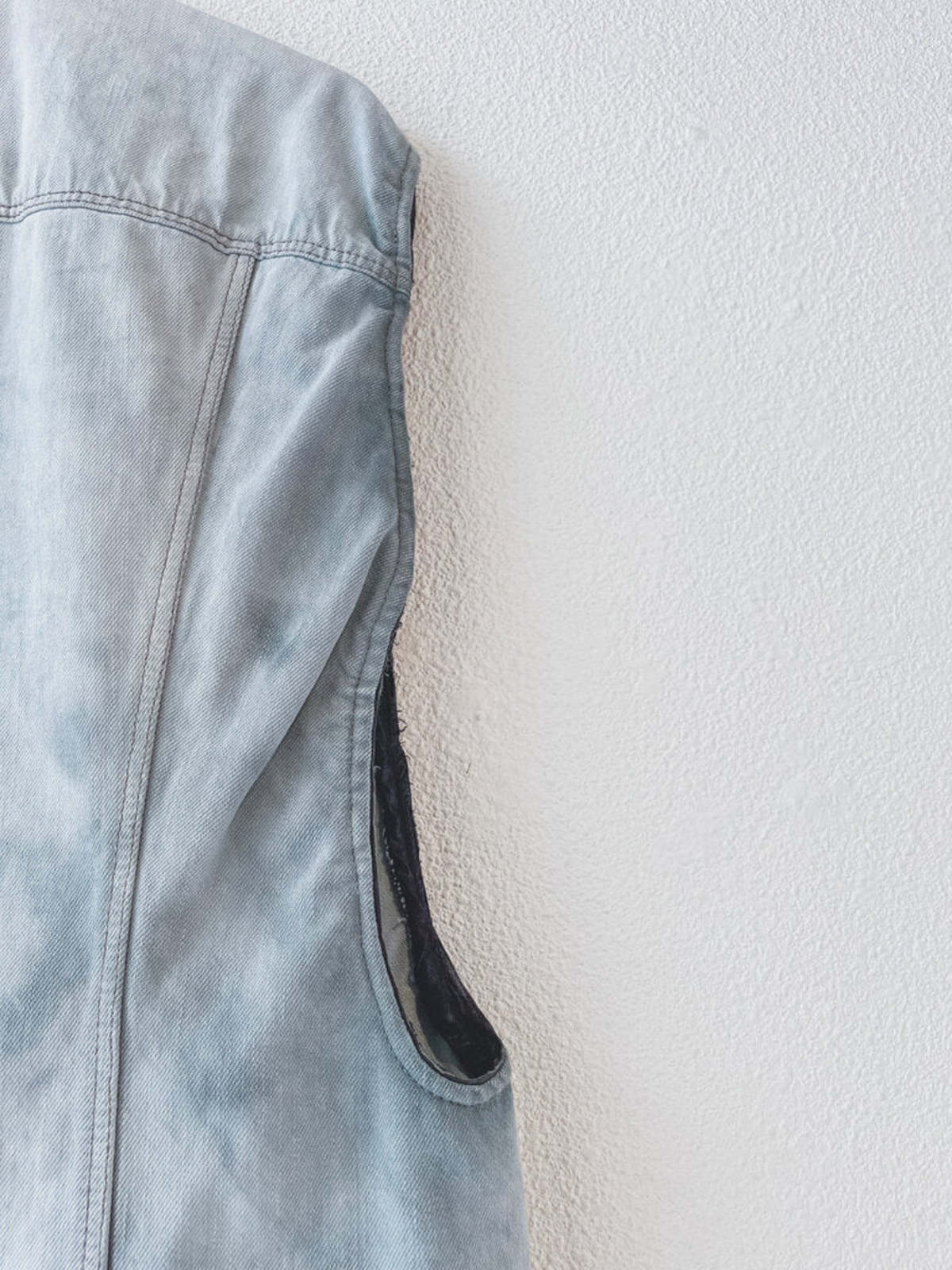 Rick Owens DENIM VEST - Blue | Garmentory