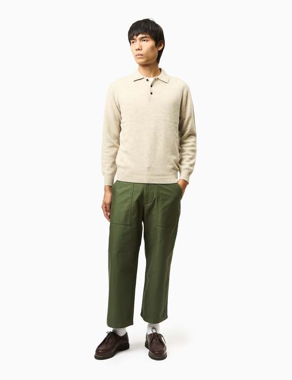 Beams Plus Mil Utility Trousers - Olive Green | Garmentory