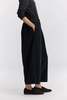 Black Crane Corduroy Wide Pants - Dark Grey - Thumbnail 4