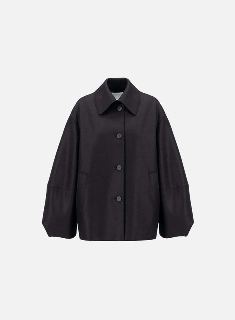 Ameri　PUFF SLEEVE WOOL JACKET ameri vintage PUFF SLEEVE WOOL JACKET