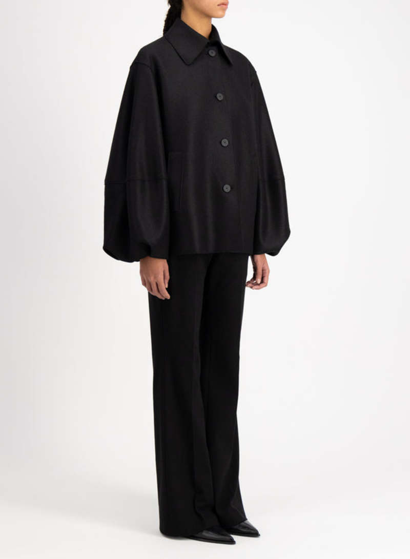 Ameri　PUFF SLEEVE WOOL JACKET ameri vintage PUFF SLEEVE WOOL JACKET