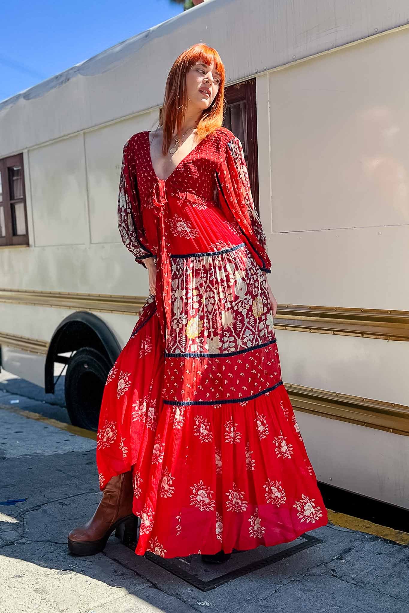Free People Bali Laurel Maxi - Warm Combo | Garmentory Free People Bali Laurel Maxi - Warm Combo | Garmentory