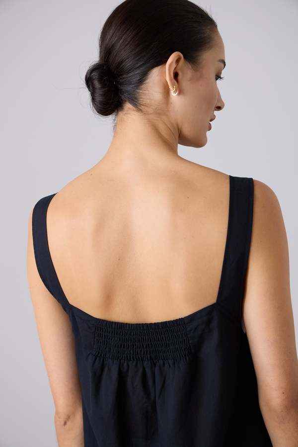 Laing Home Camilla Camisole Night Dress - Black | Garmentory