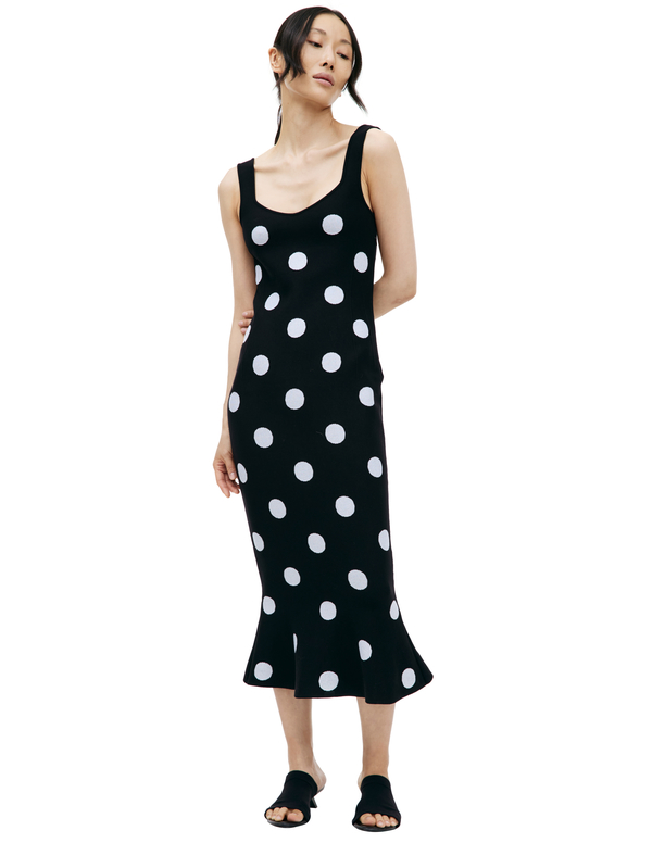 knee length dresses for ladies Marni Midi Dress (Black Gauze)  Ten Tomorrow
