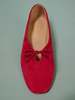Maguire Prato Cherry Suede Ballerina - Red - Thumbnail 4