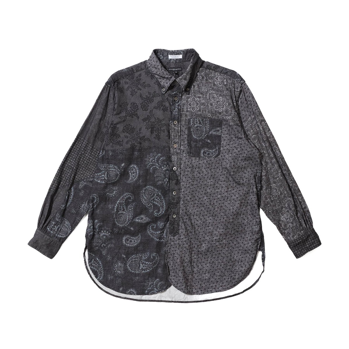 Engineered Garments Men's Flared Shirt 100's 2Ply Broadcloth