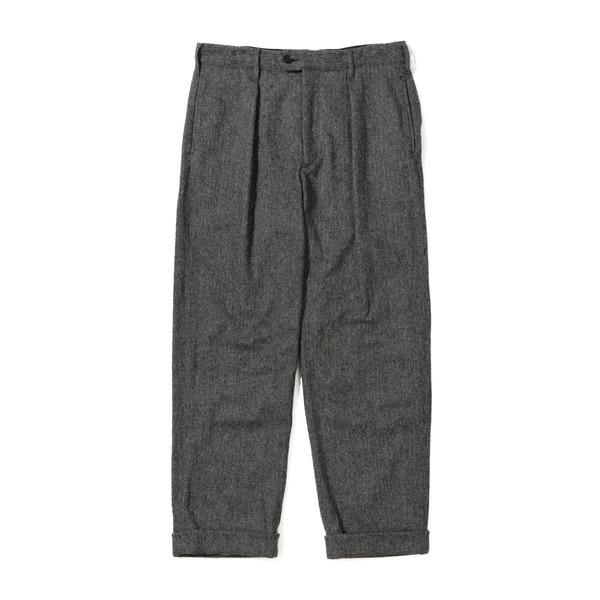 Engineered Garments Carlyle Pant - Grey Poly Wool Herringbone