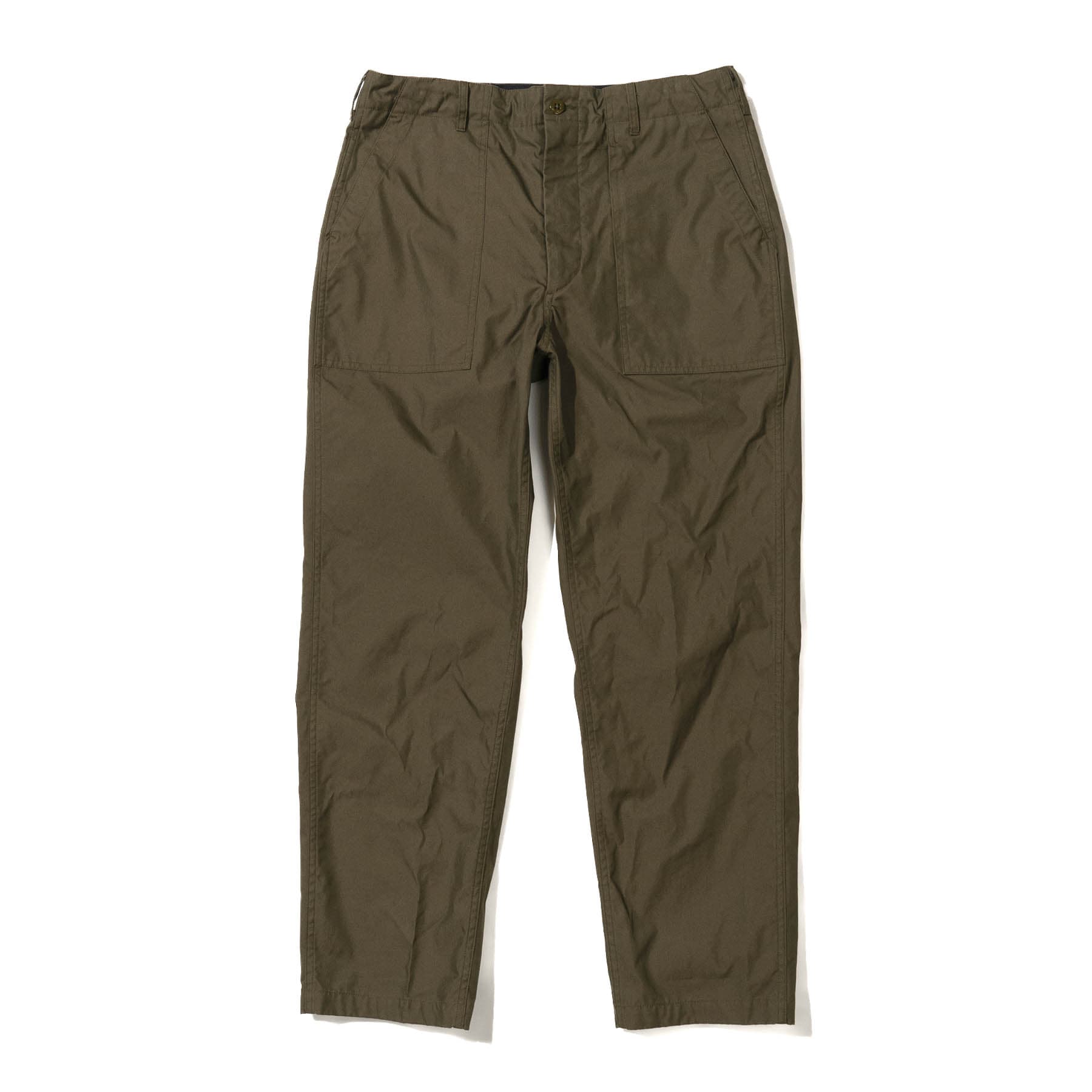 美品　Engineered Garments Fatigue Pant オリーブ Engineered Garments Fatigue Pant Olive Heavyweight Cotton