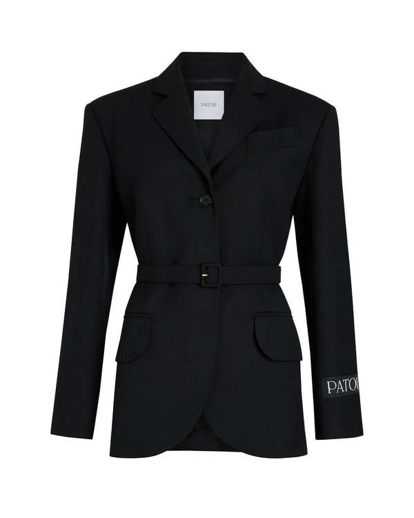 ジャケット PATOU Women Outer OU0010081 091 999 Black Patou | ジャケット