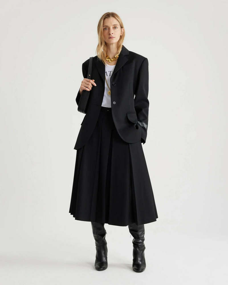 Patou Oversized Belt Jacket | Garmentory