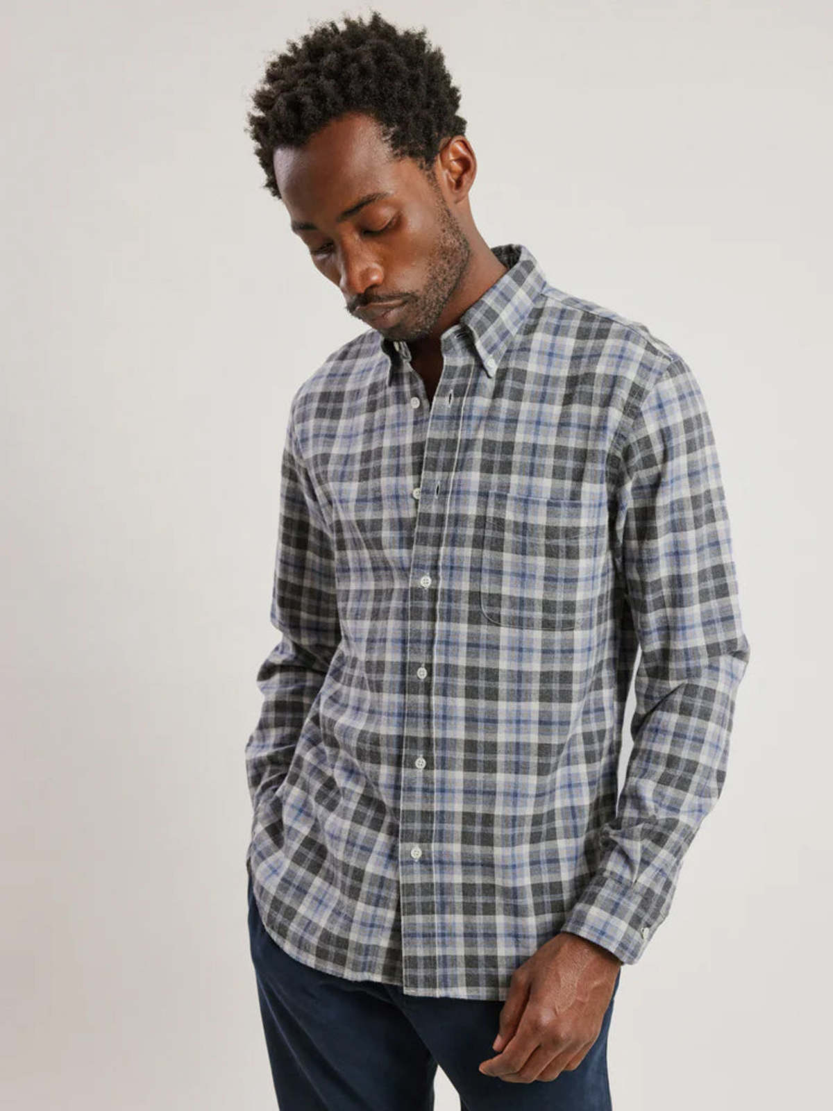 Hartford Paul Flannel Plaid Shirt | Garmentory