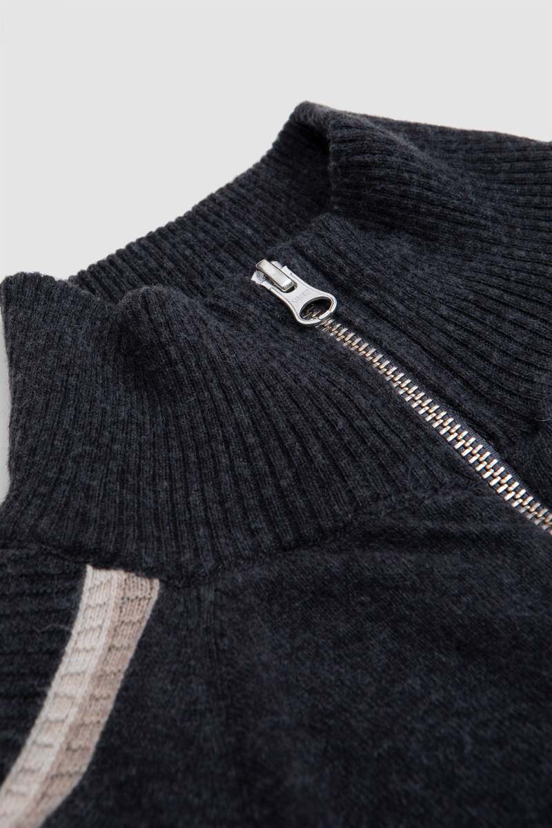 【関税込み】Gimaguas ブラック Pedro ジップアップセーター Gimaguas Pedro Zip Up Jacket - Black | Garmentory