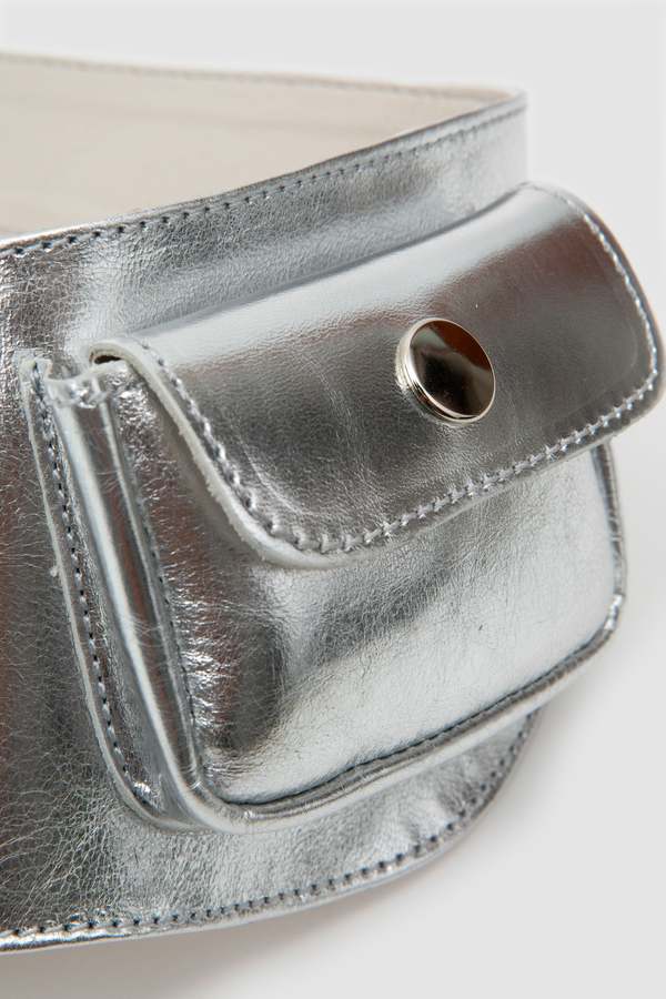 Gimaguas Rino Belt - Silver | Garmentory