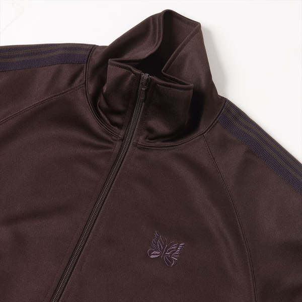 Needles Poly Smooth Track Jacket - Dark Brown | Garmentory
