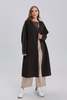 Mary Lo The Feather Folly Coat - Olive - Thumbnail 1