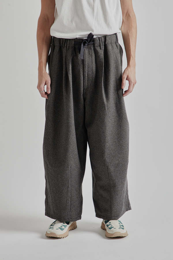 Tech Tweed Balloon Pants - Gray | Garmentory