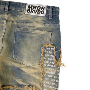 Who Decides War Overlay Denim Jeans - Denim | Garmentory