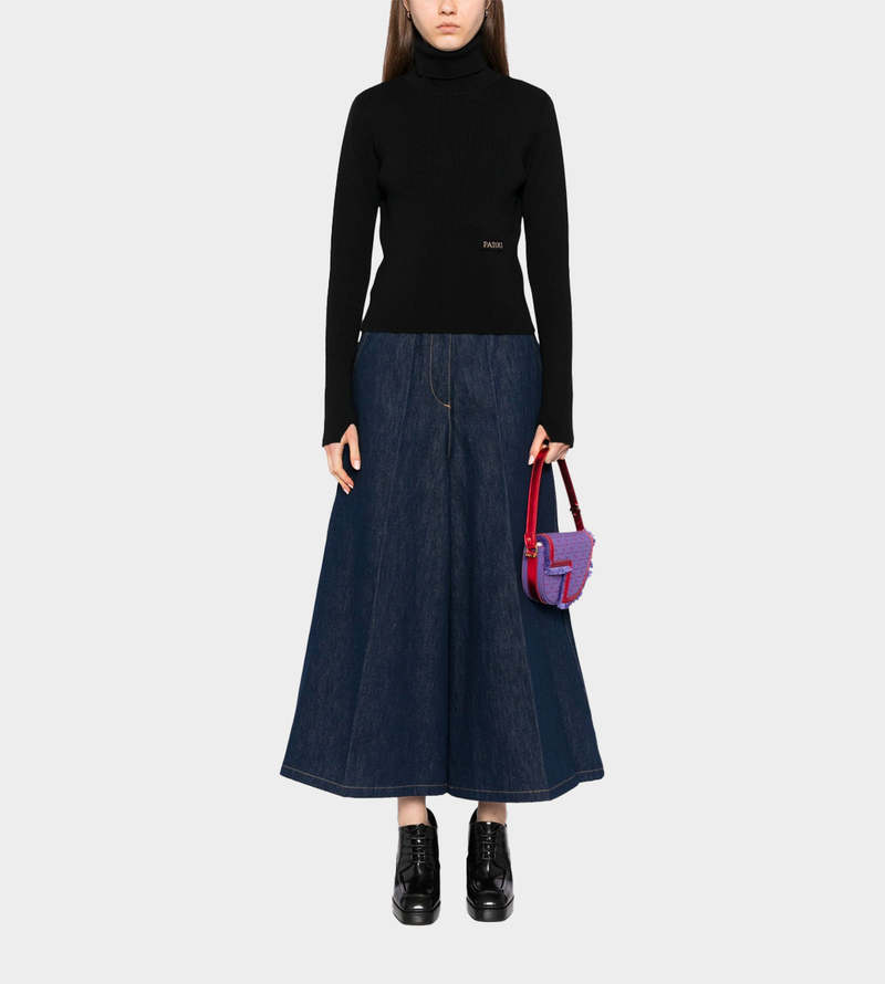 Patou Culotte Trousers - Blue | Garmentory