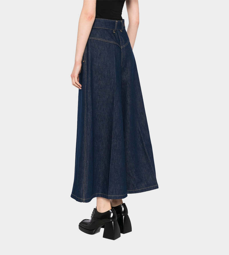 Patou Culotte Trousers - Blue | Garmentory