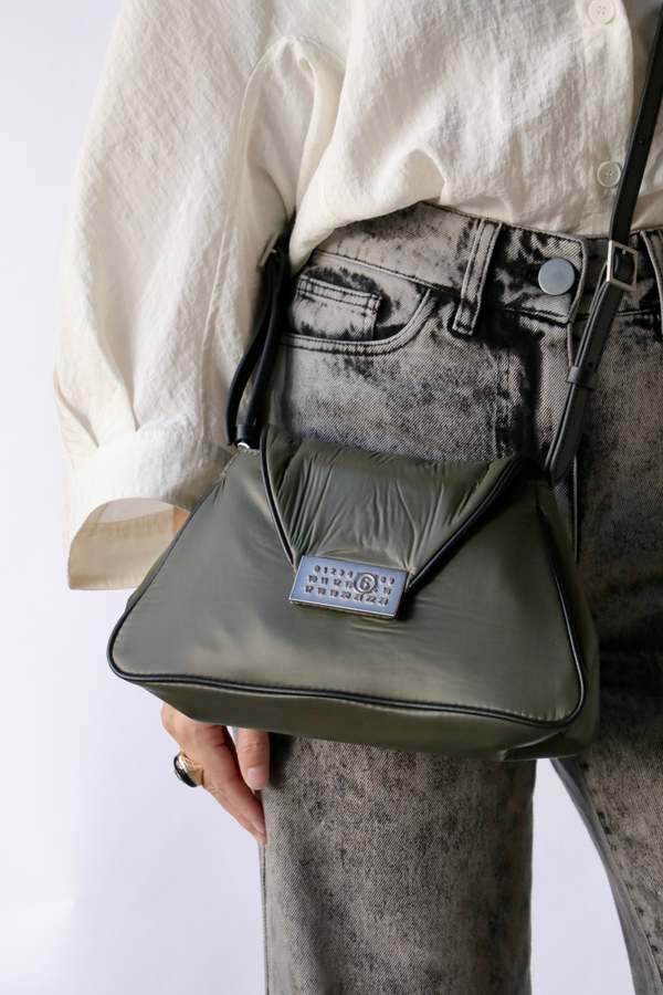 MM6 Maison Margiela Numeric Puffer Handbag | Garmentory MM6 Maison Margiela Numeric Puffer Handbag | Garmentory
