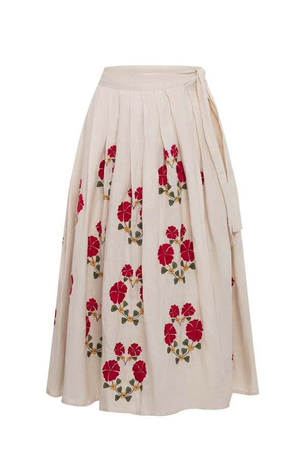 Carolina K Amalia Skirt - Natural