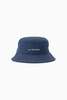 And Wander Cotton Twill Bucket Hat - Blue - Thumbnail 1