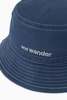 And Wander Cotton Twill Bucket Hat - Blue - Thumbnail 2