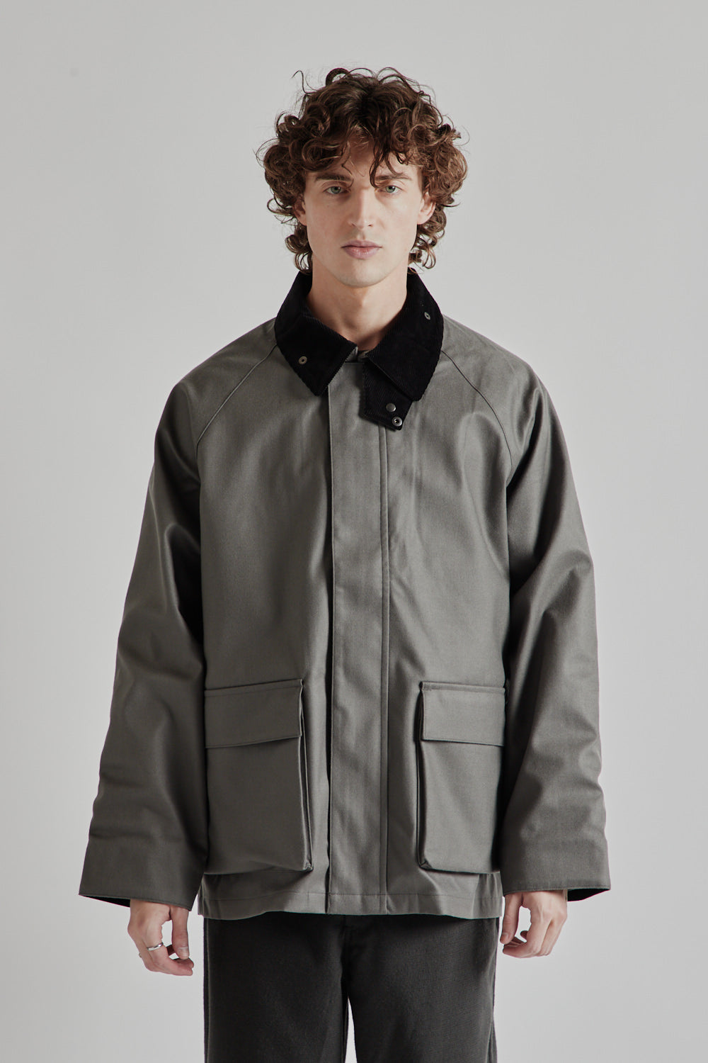 ジャケット・アウター STILL BY HAND 3-layer field jacket 46 Still By Hand 3 Layer Field Jacket - Greige | Garmentory