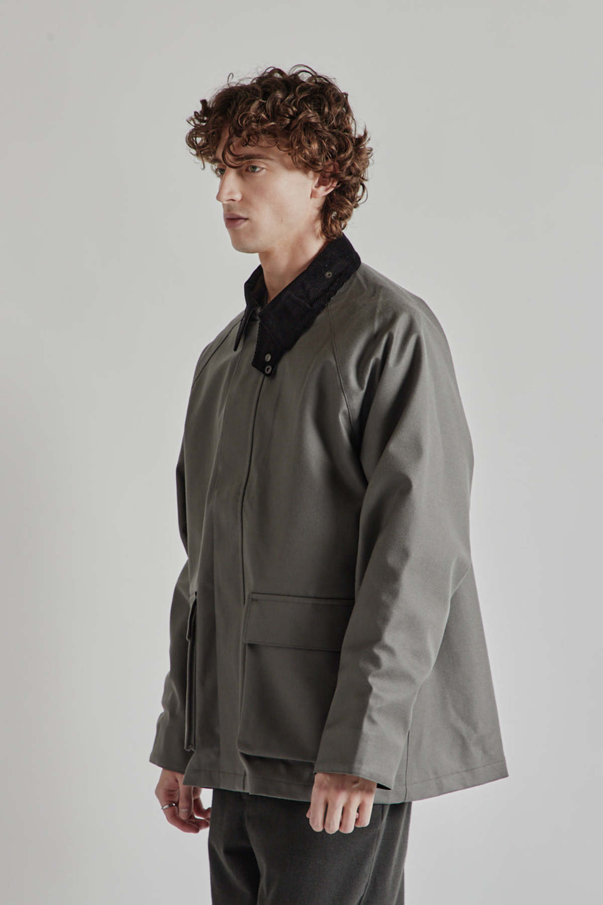 ジャケット・アウター STILL BY HAND 3-layer field jacket 46 Still By Hand 3 Layer Field Jacket - Greige | Garmentory