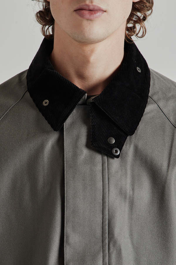 Still By Hand 3 Layer Field Jacket - Greige | Garmentory