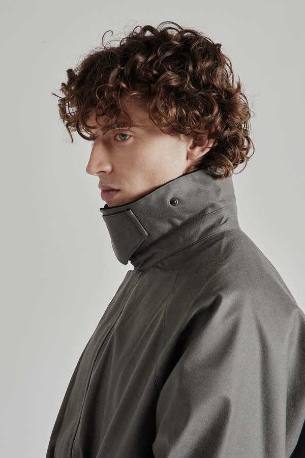 ジャケット・アウター STILL BY HAND 3-layer field jacket 46 3 Layer Field Jacket Black Navy