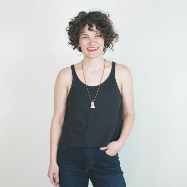 Jungmaven Crop Tank in Black Jungmaven Crop Tank in Black