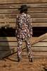 Carolina K Gaucho Pants - Dusty Floral Black - Thumbnail 2