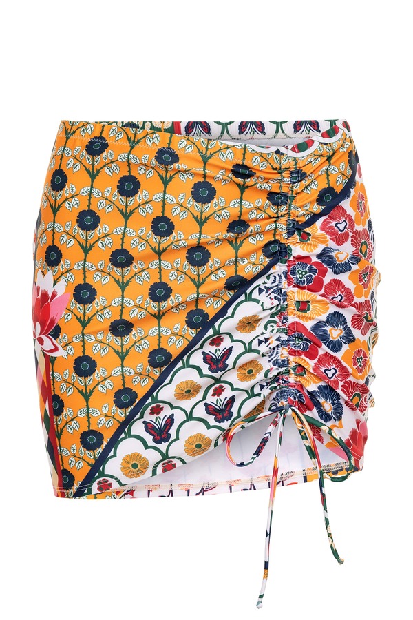 Carolina K Gio Skirt - Mix Bouquet Multi