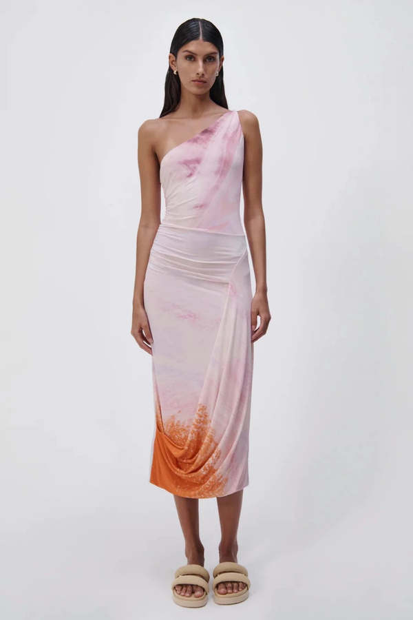 baroque midi dress BAROQUE Long Vest