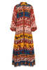 Carolina K Josefina Dress - Paisley Blue - Thumbnail 1