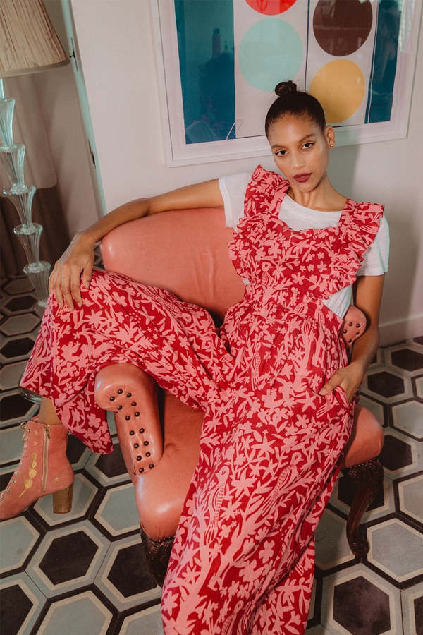 Carolina K Karen Jumpsuit - Rose Tan