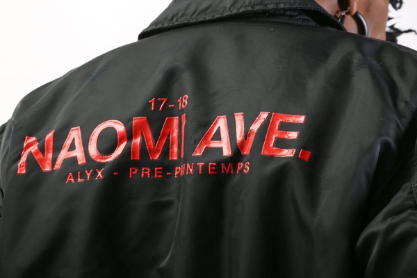 l*s様 ALYX MA-1 フライトジャケット ブラック NAOMI AVE ALYX x Alpha Industries Naomi Ave Bomber Capsule | Hypebae
