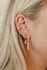Sierra Winter Jewelry Open Bar Hoop Earrings - Thumbnail 3