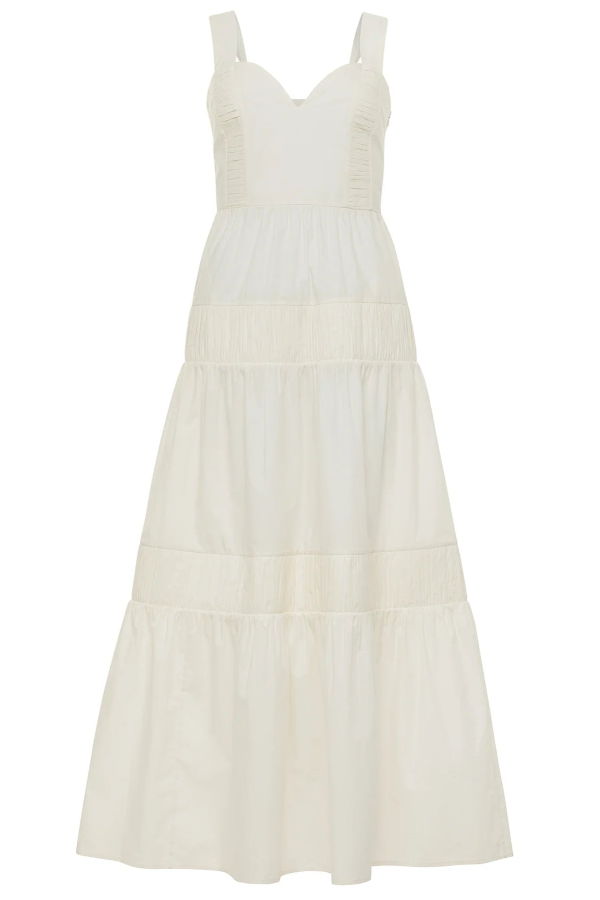 Carolina K Kuna Dress - Gardenia