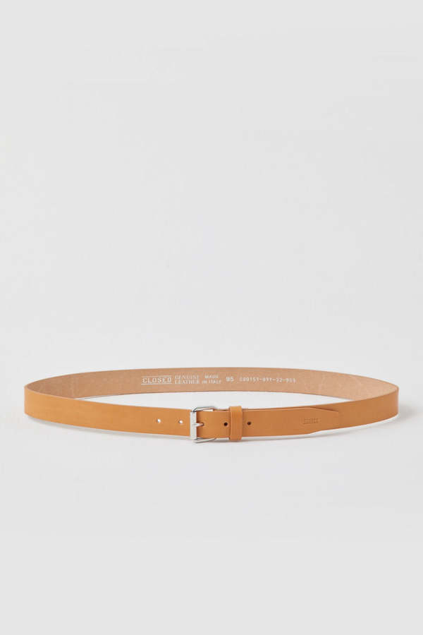 Closed Leather with Metal Belt - Nude | Garmentory display picture 3