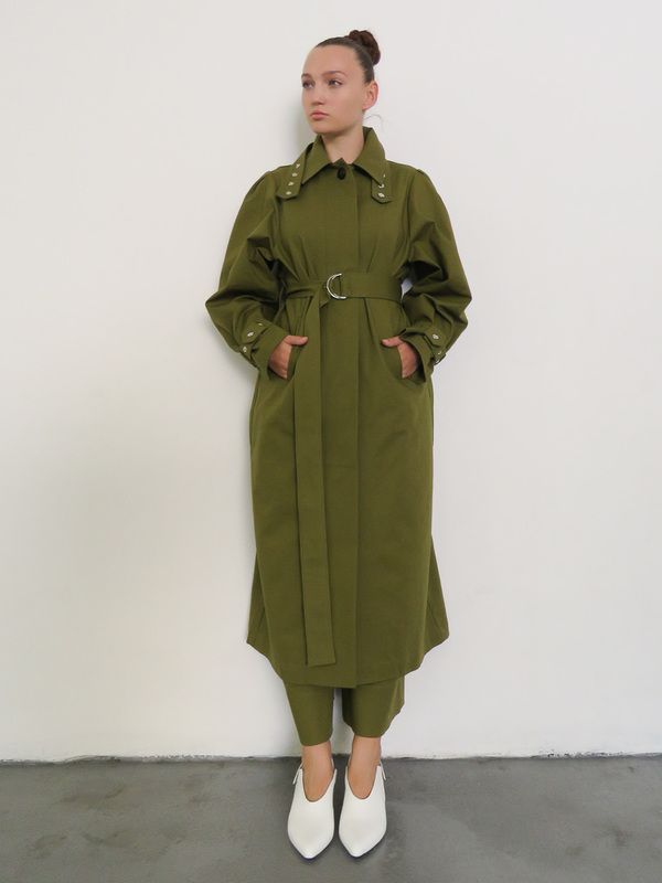 Mr. Larkin Ida Trench - Olive Mr. Larkin Ida Trench - Olive