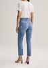 AGOLDE Riley High Rise Straight Crop Jeans - Thumbnail 7