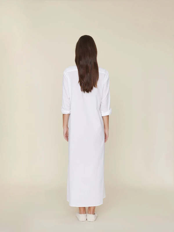 boden white dress Lorna Trim Double Cloth - Boden is a tailored shirtdress with a button Boden Cleo Embroidered Linen Dress