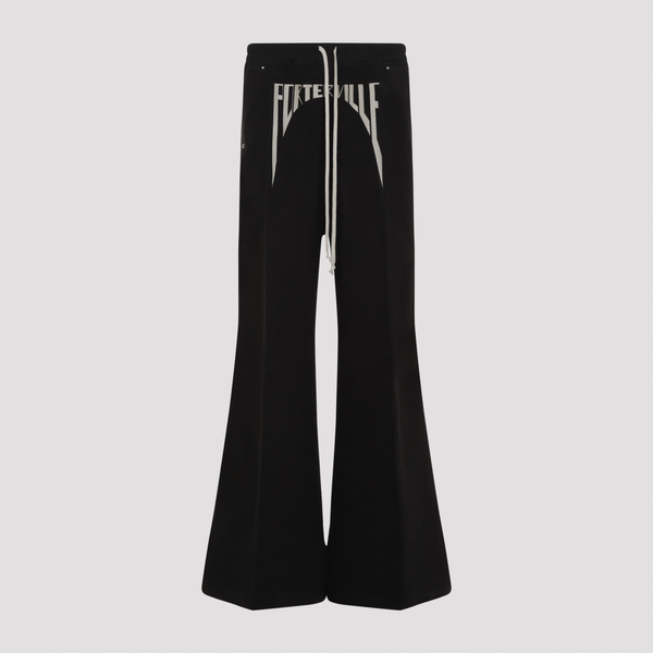 Rick Owens Porterville Wide Bela Pants - 0908 BLACK PEARL | Garmentory