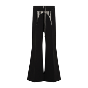 Rick Owens Porterville Wide Bela Pants - 0908 BLACK PEARL | Garmentory