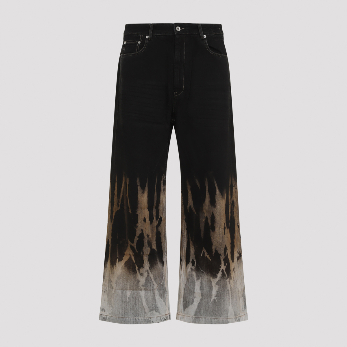 Rick Owens Drkshdw Geth Jeans - 0983 BLACK TERRA | Garmentory