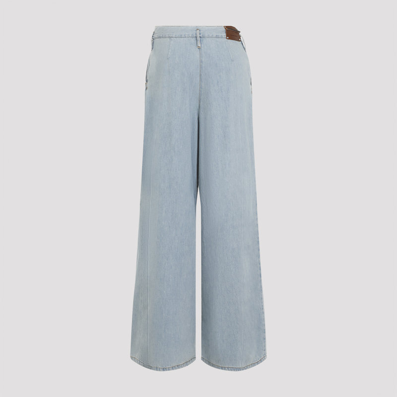 デニム・ジーパン DRIES VAN NOTEN | PAMPLONA ICE BLUE DENIM PANTS Dries Van Noten Pamplona Denim Jeans - Ice Blue – Poepke