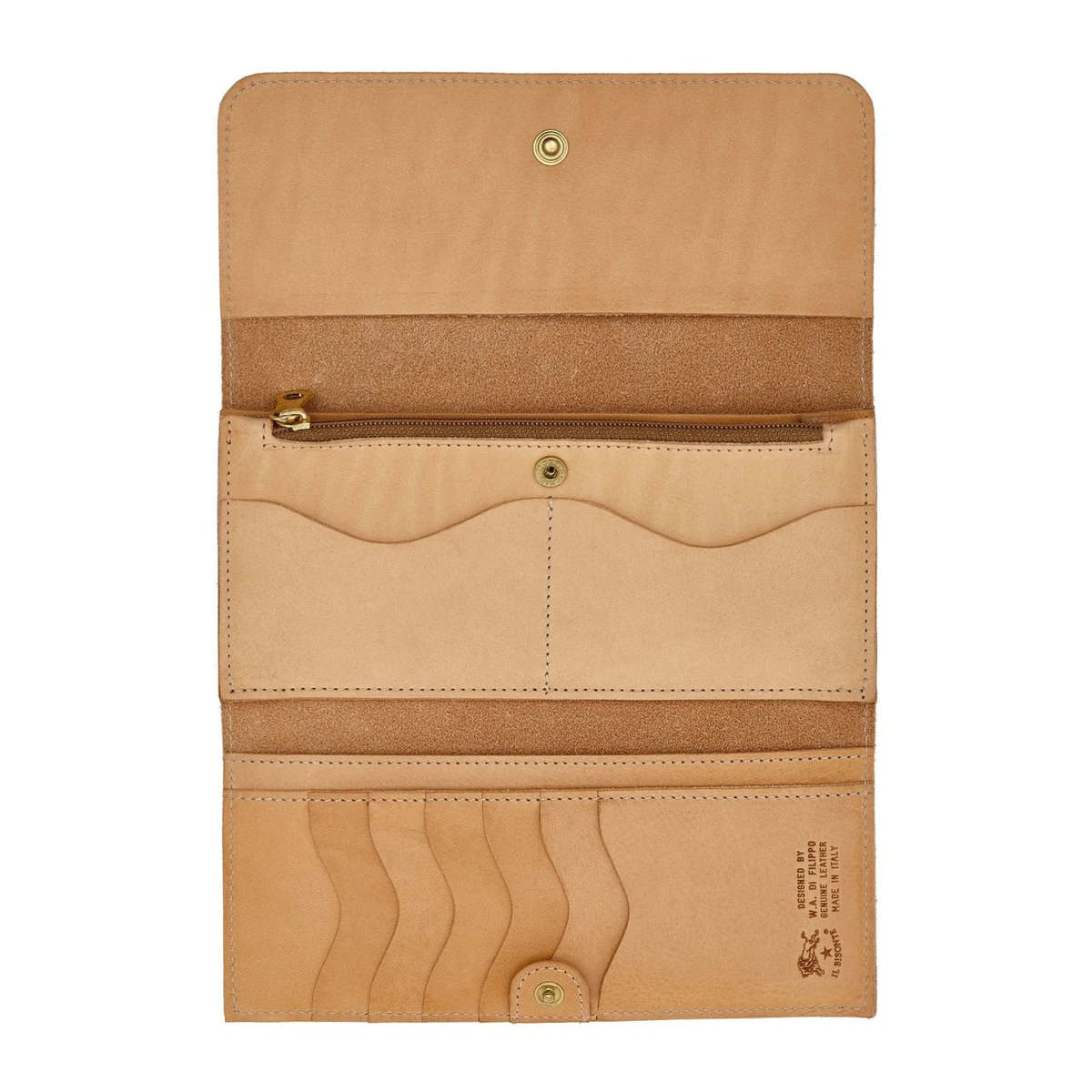 Il Bisonte CONTINENTAL WALLET - NATURAL - Image 3 of 4